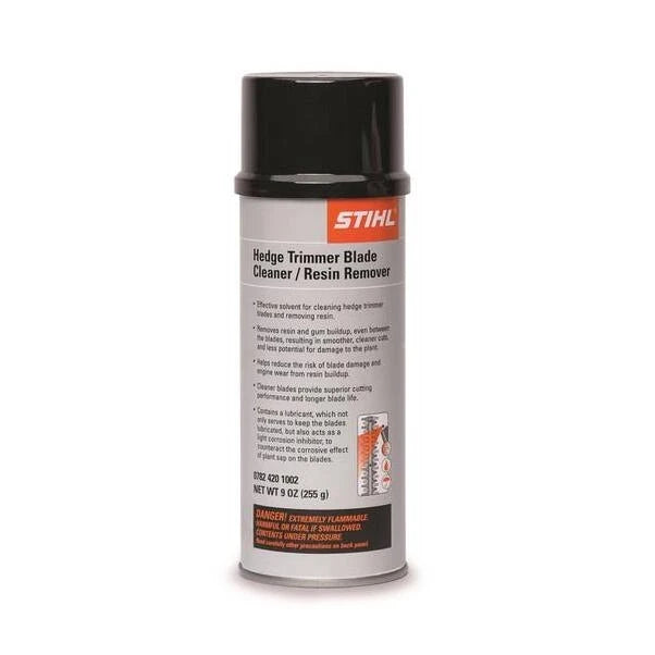 STIHL hedge trimmer blade cleaner and resin remover 9 ounce aerosol can