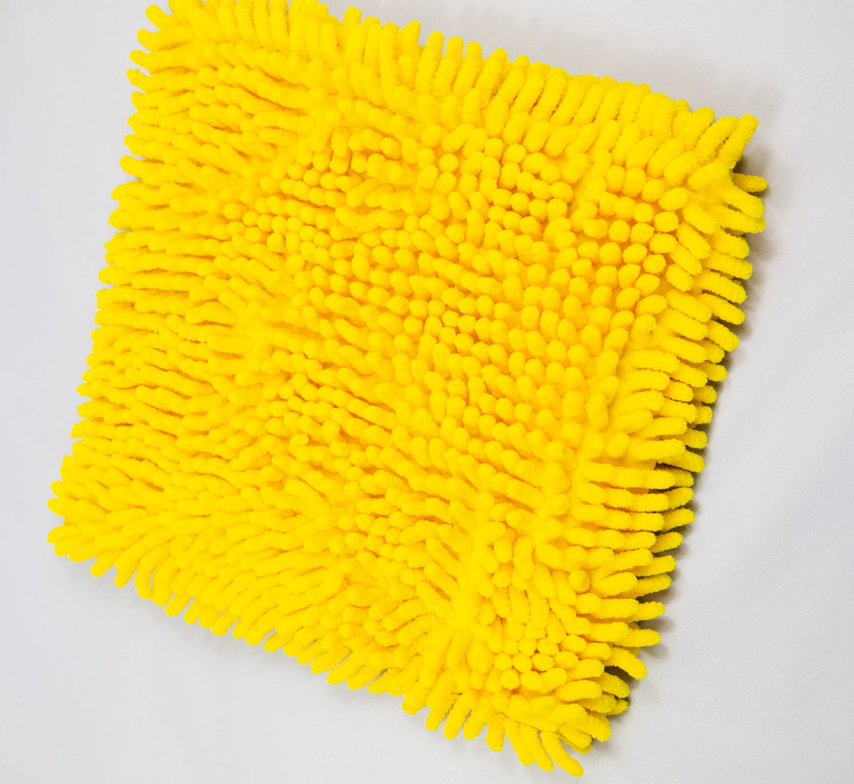 Gliptone Softouch yellow microfiber wash pad 10 by 10 inches