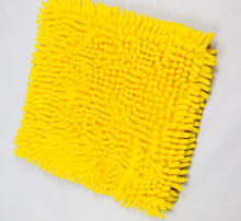 Gliptone Softouch yellow microfiber wash pad 10 by 10 inches