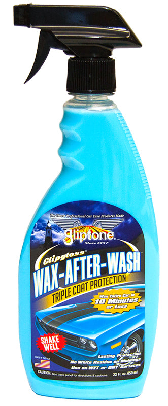 Gliptone Glipgloss Wax-After-Wash Tri-Poly Coating — 22 oz
