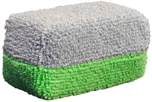 Gliptone Softouch blue plush microfiber sponge applicators four by six inches three pack