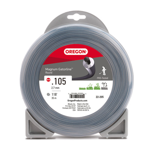 Oregon® Magnum Gatorline™ Round Trimmer Line – .105" | 1/2 lb, 114 ft
