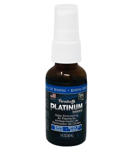 Paradise Air® Platinum Series Odour-Eliminating Air Freshener Spray – Bimini Breeze | 30 mL