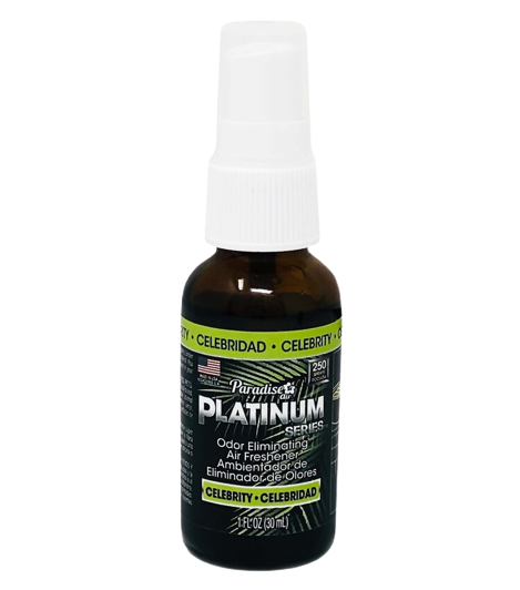 Paradise Air® Platinum Series Odour-Eliminating Air Freshener Spray – Celebrity | 30 mL