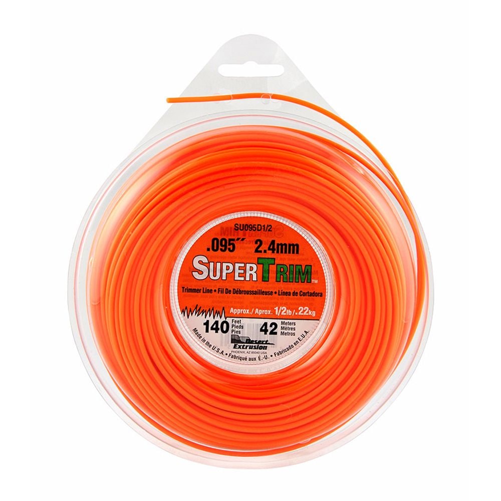Desert Extrusion SuperTrim™ Round Trimmer Line – .095" | 1/2 lb, 140 ft