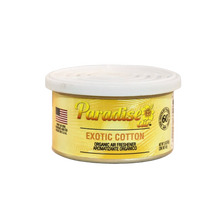 Paradise Air® Organic Air Freshener – Exotic Cotton | 42 g Uncapped Can