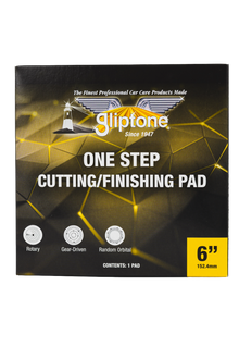 Gliptone Precision Softouch 6 inch yellow one step foam pad