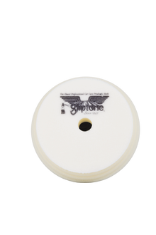 Gliptone Precision Softouch 6 inch white medium cutting foam pad