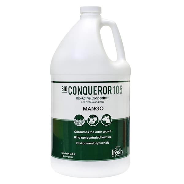 Fresh Products Bio Conqueror 105 Cleaner & Deodorizer - Mango, 1 Gallon