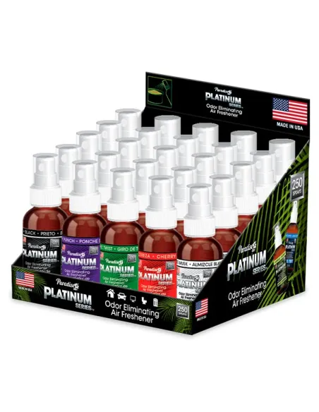 Paradise Air® Platinum Series Odour-Eliminating Air Freshener Sprays – Assorted | 25 Count