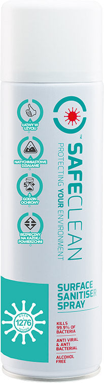 Kleenmist Safeclean Sanitiser Spray - 500ml