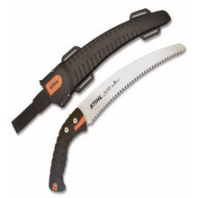 STIHL PS 90 curved fixed-blade arboriculture pruning saw with sheath