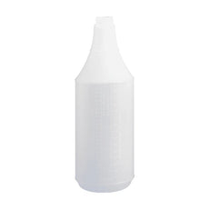 Tolco® Round Spray Bottle – 32 oz Natural HDPE | Embossed Scale, 28/400