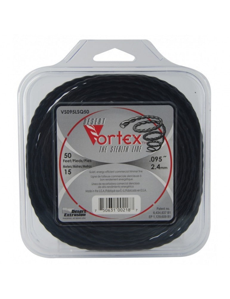 Desert Extrusion Vortex™ Spiral Trimmer Line – .095" | 50 ft Loop