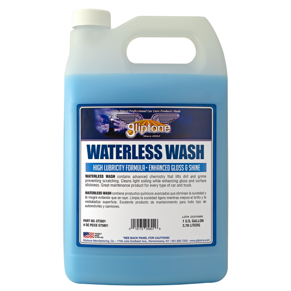 Gliptone Waterless Wash one gallon container